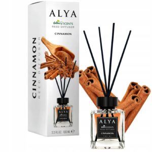 Alya patyczki zapachowe Nature's Scents Cinnamon o zapachu cynamonu 100ml