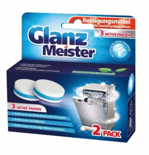 Glanz Meister czyścik do zmywarki w tabletkach 2szt